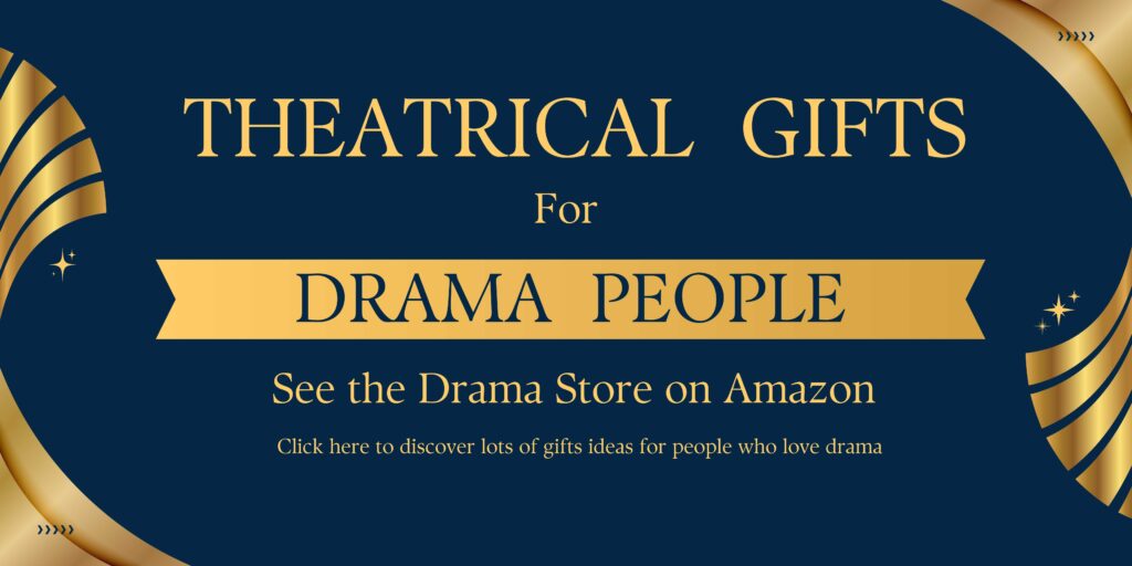 Drama gifts for theatrical people banner