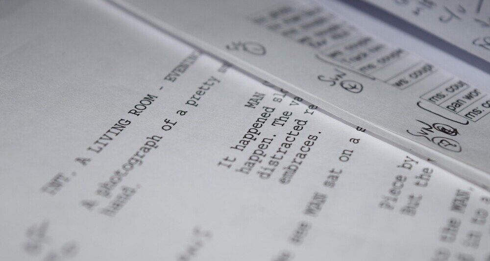 a film script