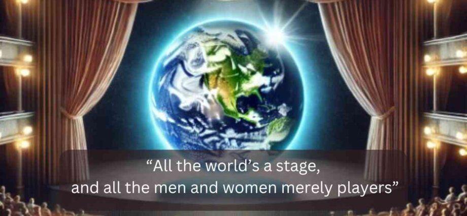 All the world's a stage FI