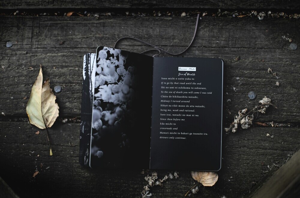 Poetry in a book