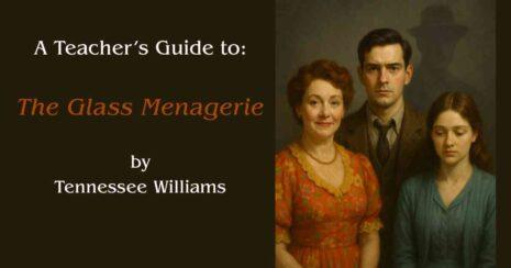 Slide showing characters in "The Glass Menagerie