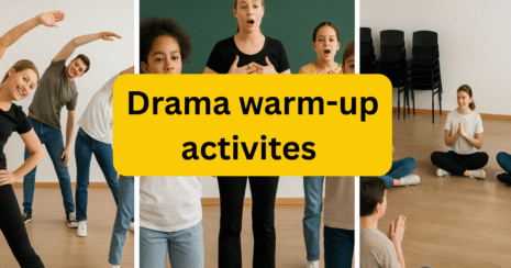 title graphic showiwg drama warm-up activities